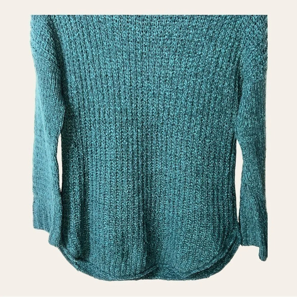 0205W.‎ EDDIE BAUER KNITTED LONG SLEEVE SWEATER MOCK NECKLINE SIZE SMALL - Picture 5 of 11